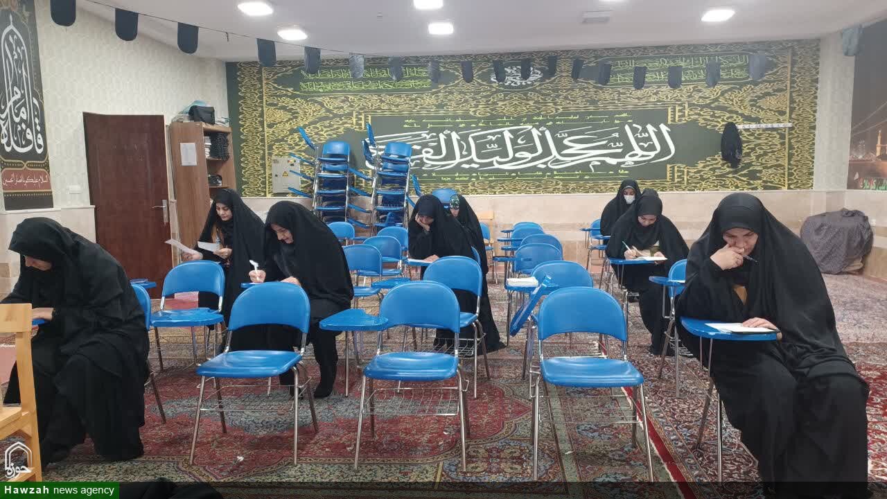 برگزاری آزمون ادبیات عرب در مدرسه علمیه ریحانه الرسول نورآباد