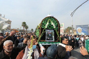 حجت الاسلام و المسلمین عبداللهی در خانه ابدی آرام گرفت+ تصاویر