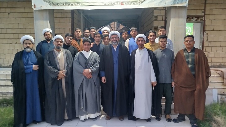 تصاویر/بازید مدیر حوزه علمیه خوزستان از مدرسه علمیه امام جعفر صادق(ع) شهرستان الوان