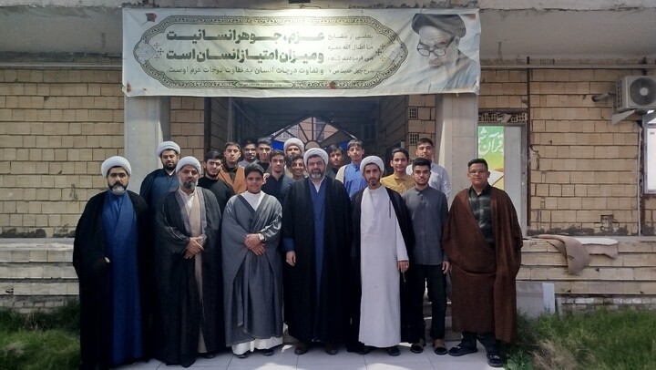 تصاویر/بازید مدیر حوزه علمیه خوزستان از مدرسه علمیه امام جعفر صادق(ع) شهرستان الوان