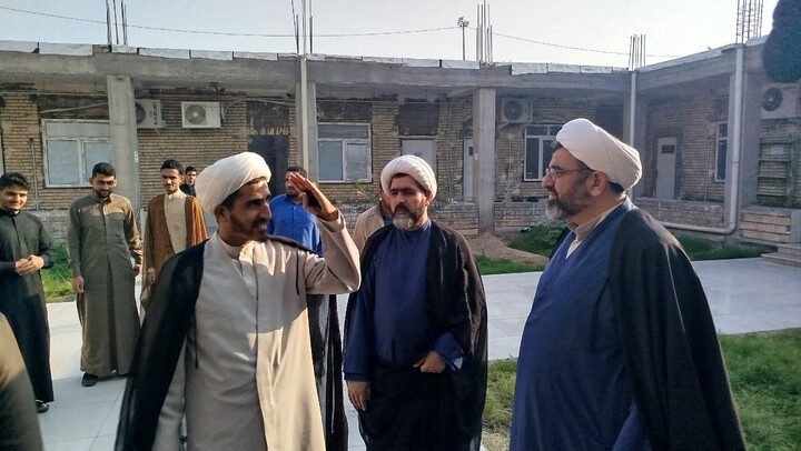 تصاویر/بازید مدیر حوزه علمیه خوزستان از مدرسه علمیه امام جعفر صادق(ع) شهرستان الوان