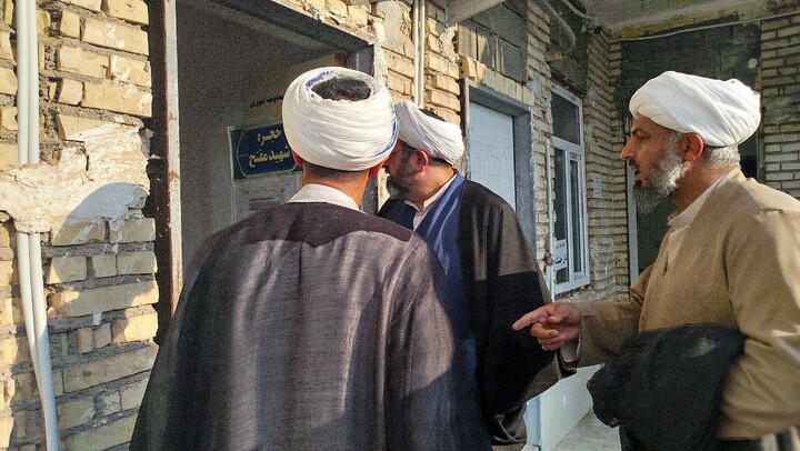 تصاویر/بازید مدیر حوزه علمیه خوزستان از مدرسه علمیه امام جعفر صادق(ع) شهرستان الوان