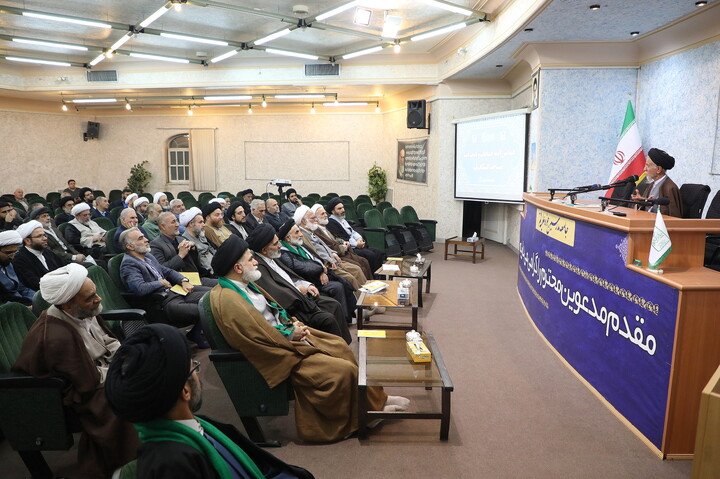 تصاویر/ همایش ائمه جماعات و هیات امناء مساجد اعتکاف