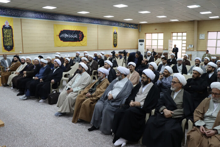 نشست رییس مرکز حفاظت اطلاعات قوه قضاییه با جمعی از روحانیون زنجان