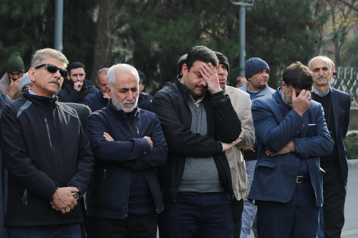 مراسم تشییع مرحوم حجت الاسلام والمسلمین عبدالجواد عبدالهی در اصفهان
