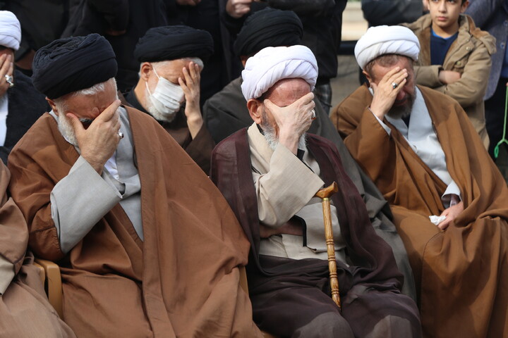 مراسم تشییع مرحوم حجت الاسلام والمسلمین عبدالجواد عبدالهی در اصفهان
