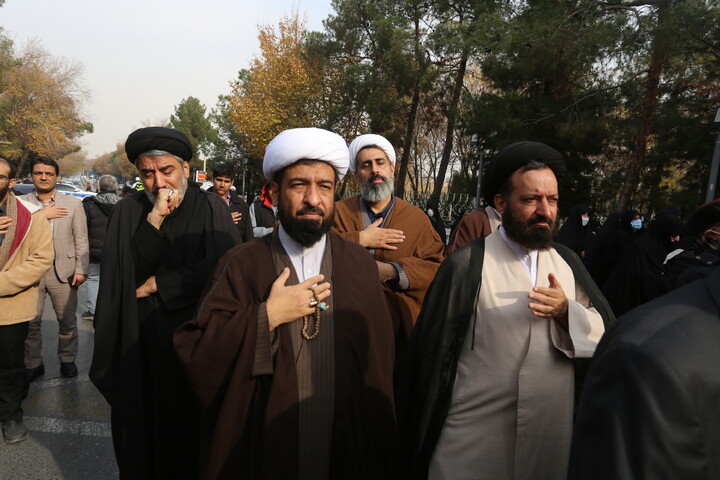 مراسم تشییع مرحوم حجت الاسلام والمسلمین عبدالجواد عبدالهی در اصفهان
