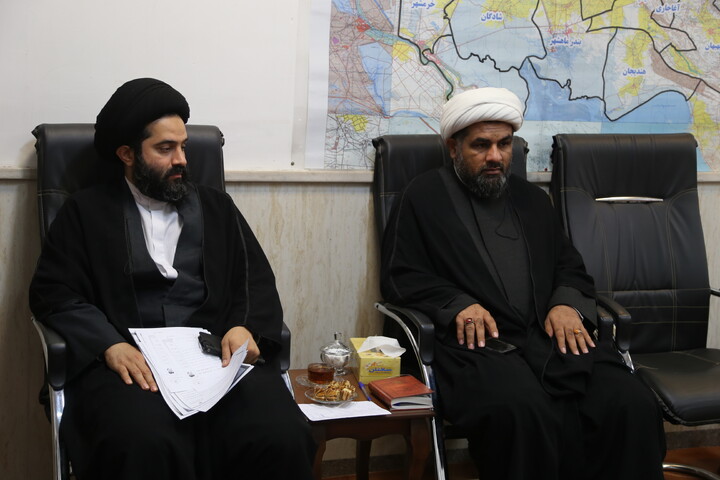 تصاویر/نشت شورای معاونین حوزه علمیه خوزستان