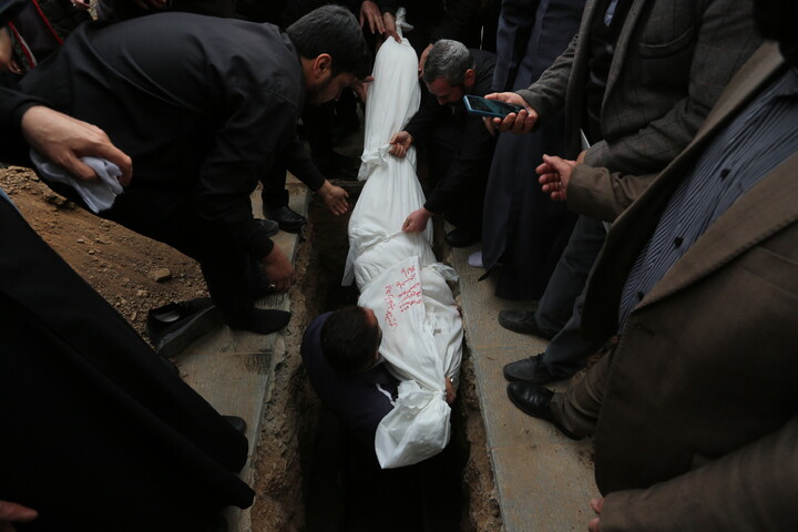 مراسم تشییع مرحوم حجت الاسلام والمسلمین عبدالجواد عبدالهی در اصفهان
