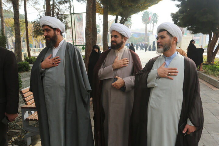 مراسم تشییع مرحوم حجت الاسلام والمسلمین عبدالجواد عبدالهی در اصفهان
