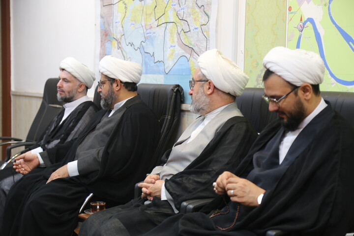 تصاویر/نشست نهادهای حوزوی با مدیر حوزه علمیه خوزستان