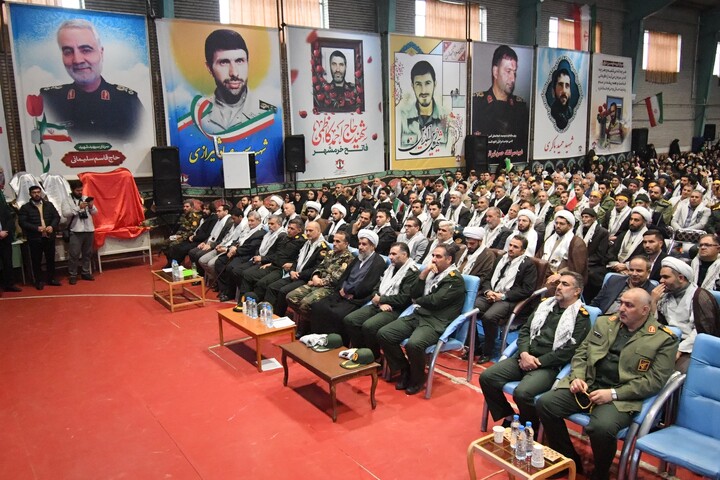 تصاویر/ یادواره شهدای شهرستان چهاربرج