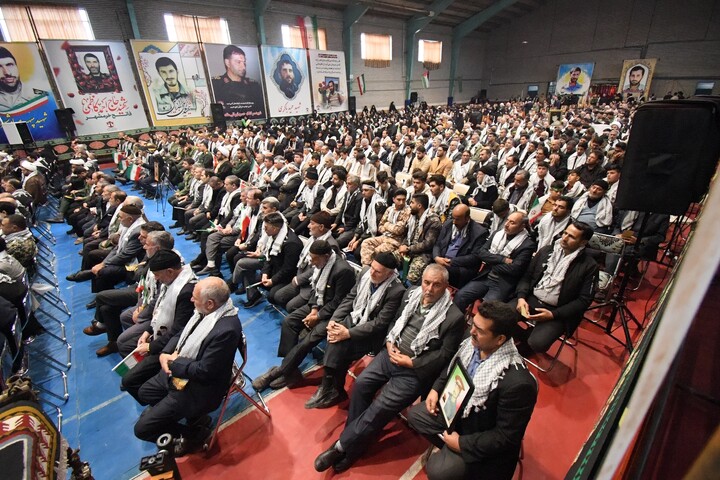 تصاویر/ یادواره شهدای شهرستان چهاربرج