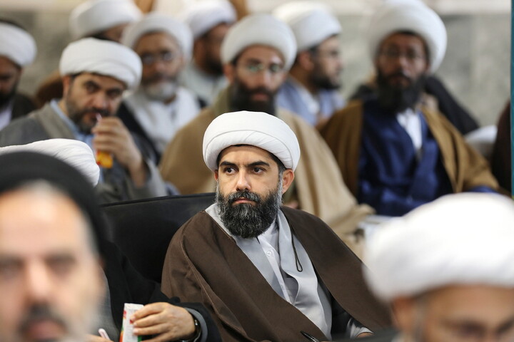 تصاویر/ نشست اساتید تفسیرحوزه‌های علمیه با حضور آیت الله اعرافی