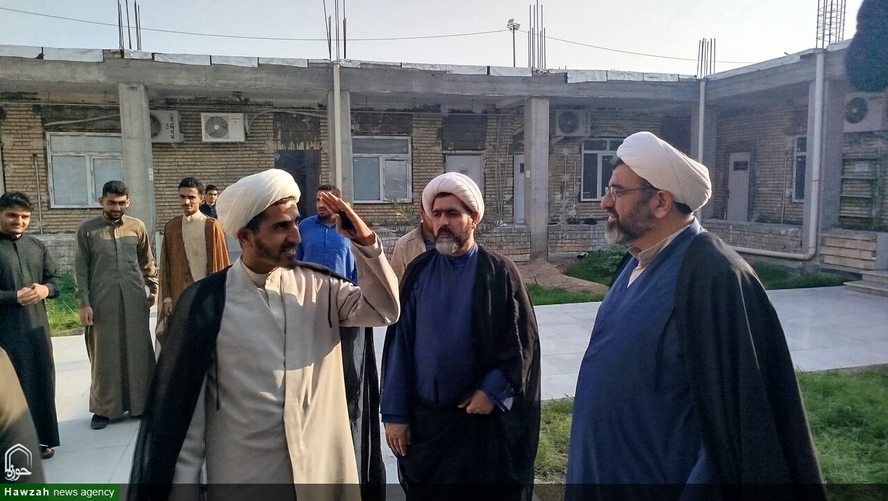 تصاویر/ بازید مدیر حوزه علمیه خوزستان از مدرسه علمیه امام جعفر صادق(ع) شهرستان الوان