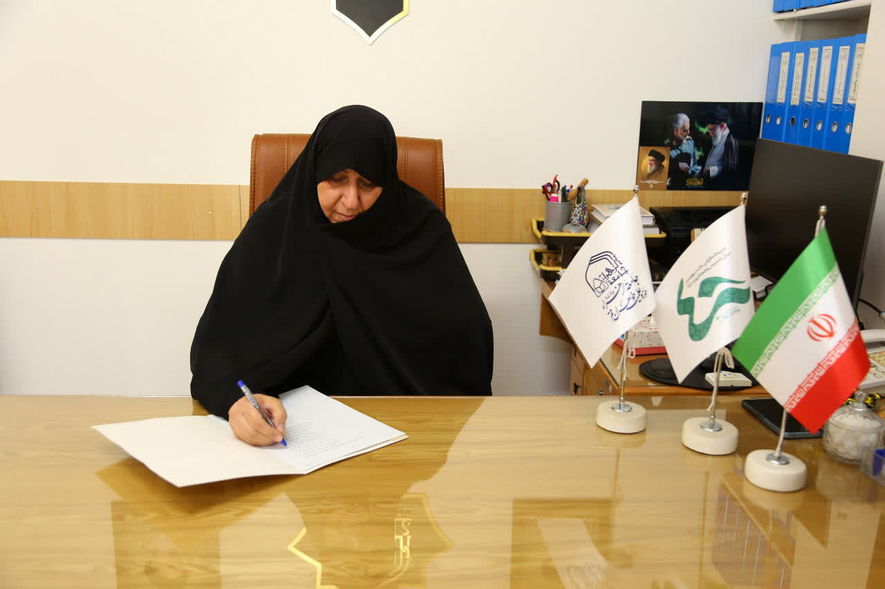 قدردانی مدیر جامعه الزهرا سلاماللهعلیها از ملت عراق به زبان عربی قدردانی مدیر جامعه الزهرا سلاماللهعلیها از ملت عراق به زبان عربی
