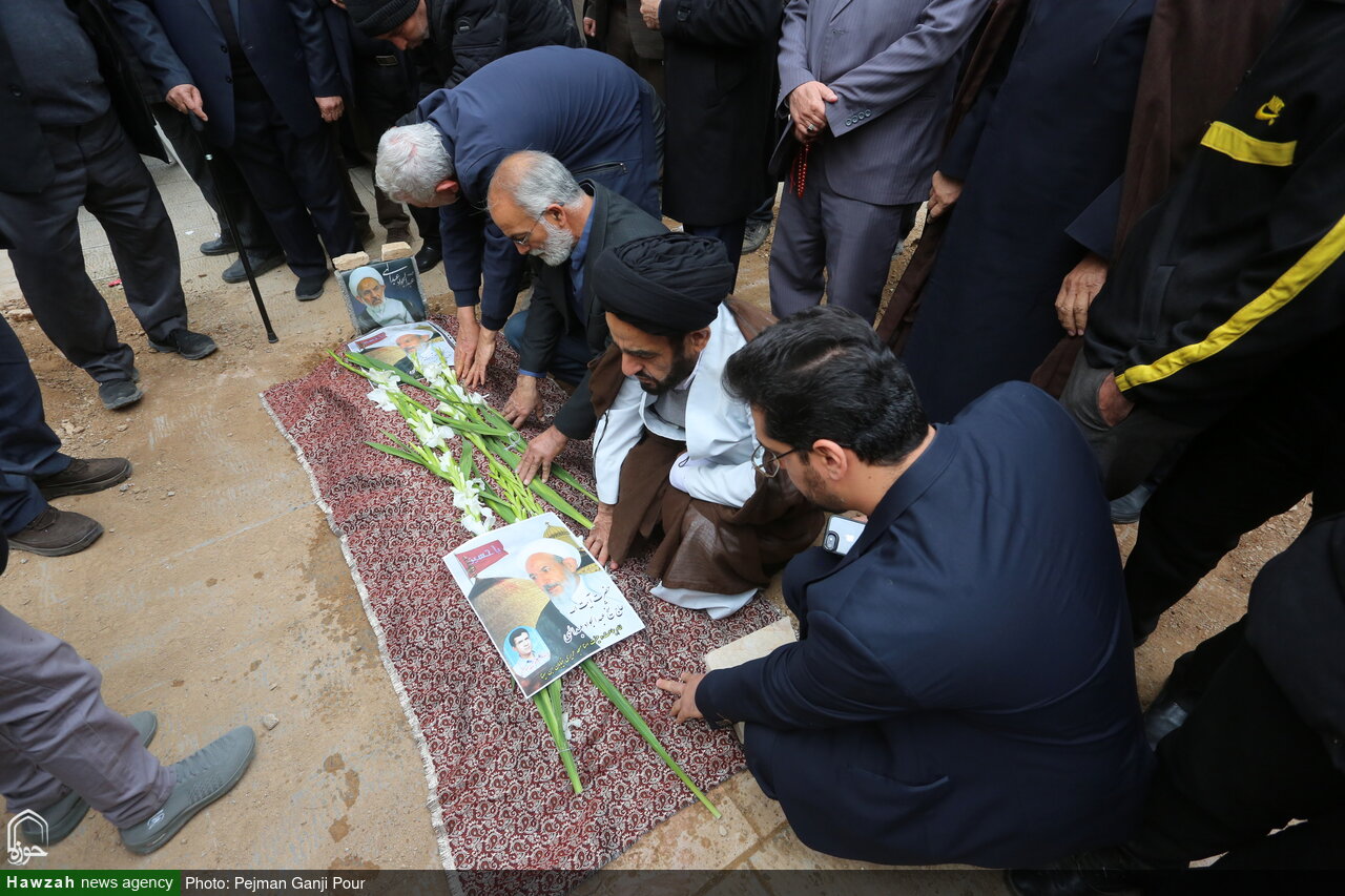 حجت الاسلام و المسلمین عبداللهی در خانه ابدی آرام گرفت+ تصاویر