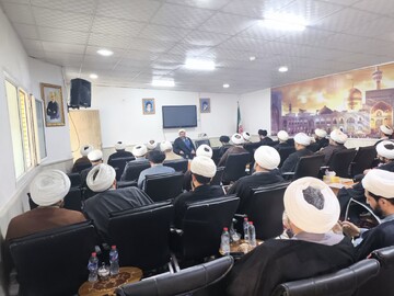 تصاویر/ اجلاسیه مدیران حوزه علمیه خوزستان با محوریت رتبه بندی مدارس علمیه استان