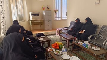 تصاویر/ حضور مدیر و معاونان حوزه علمیه خواهران استان کرمان در  مدرسه علمیه حضرت فاطمه(س) رفسنجان