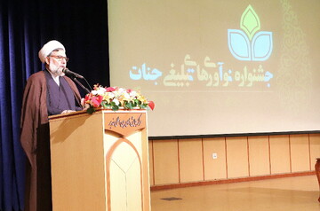 تقدیر معاون فرهنگی دفتر تبلیغات اسلامی بابت حمایت جامعه الزهرا(س) از جشنواره جنات