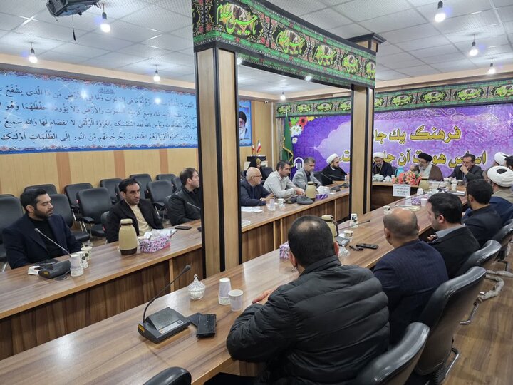 تصاویر/جلسه هماهنگی و برنامه‌ریزی "مراسم معنوی اعتکاف" ماکو