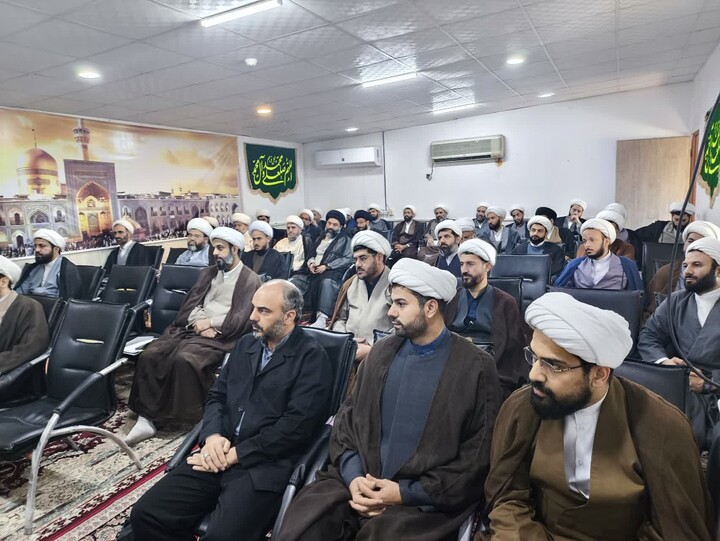 تصاویر/اجلاسیه مدیران حوزه علمیه خوزستان با محوریت رتبه بندی مدارس علمیه استان