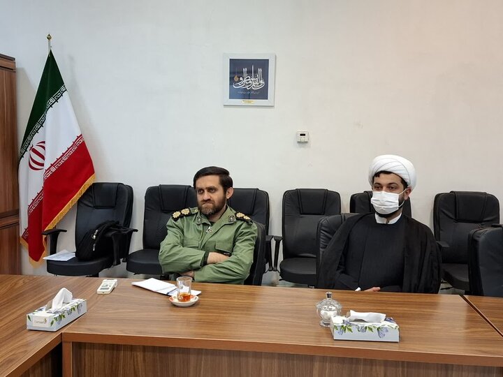 جلسه مشترک حوزه علمیه و سپاه قدس گیلان