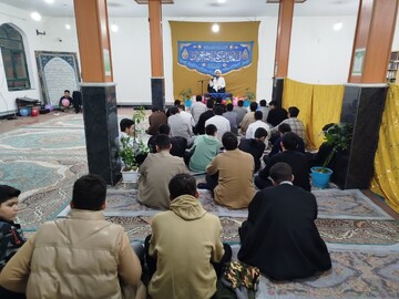 تصاویر/ مراسم جشن ولادت حضرت زهرا (س) در مدرسه علمیه نقده