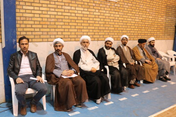 تصاویر/ افتتاحیه چهارمین جشنواره فرهنگی ورزشی طلاب بسیجی استان سمنان