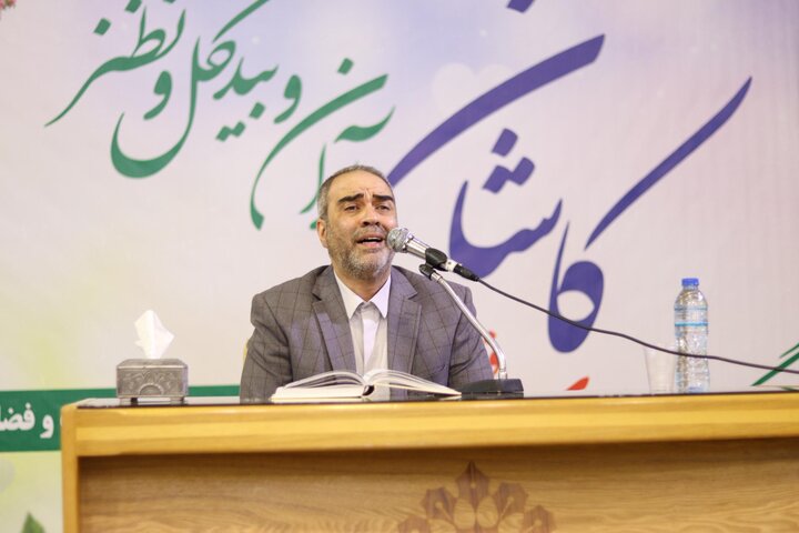 تصاویر/ گردهمایی طلاب و فضلای کاشان و آران و بیدگل و نطنز