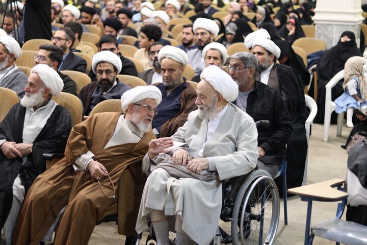 تصاویر/ گردهمایی طلاب و فضلای کاشان و آران و بیدگل و نطنز