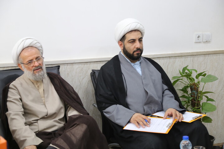 تصاویر/برگزاری جلسه علمی پایان نامه ها در مدارج علمی حوزه علمیه خوزسان