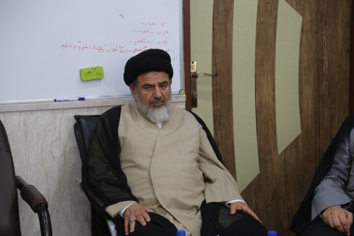 تصاویر/برگزاری جلسه علمی پایان نامه ها در مدارج علمی حوزه علمیه خوزسان