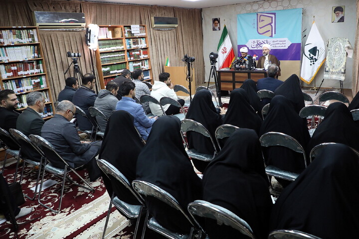 تصاویر/ نشست خبری شانزدهمین جشنواره علامه حلی و هفته پژوهش