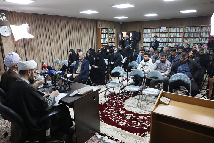 تصاویر/ نشست خبری شانزدهمین جشنواره علامه حلی و هفته پژوهش