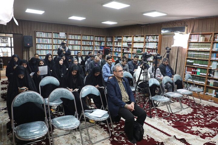 تصاویر/ نشست خبری شانزدهمین جشنواره علامه حلی و هفته پژوهش