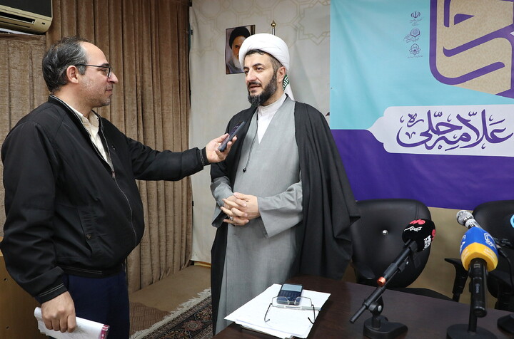 تصاویر/ نشست خبری شانزدهمین جشنواره علامه حلی و هفته پژوهش