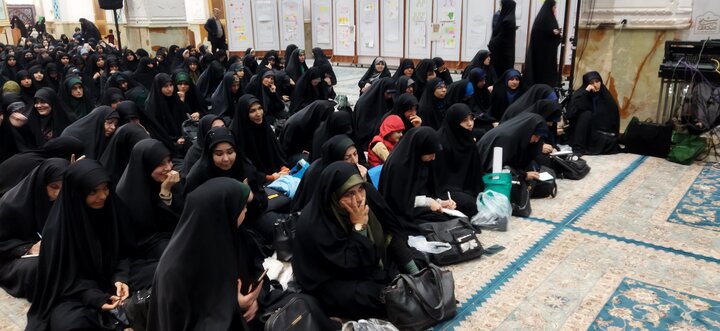 تصاویر/ سخنرانی مدیر حوزه های علمیه خواهران کشور در جمع طلاب حوزه علمیه تهران