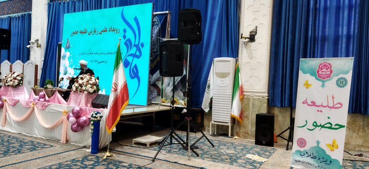 تصاویر/ سخنرانی مدیر حوزه های علمیه خواهران کشور در جمع طلاب حوزه علمیه تهران