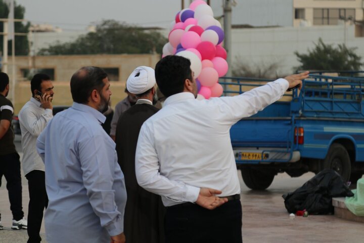 برپایی مواکب بوشهر جهت پذیرایی در مراسم جشن میلاد حضرت زهرا س