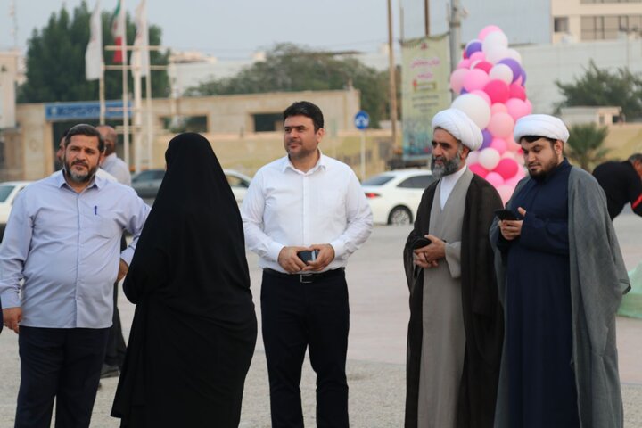 برپایی مواکب بوشهر جهت پذیرایی در مراسم جشن میلاد حضرت زهرا س