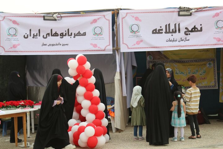 برپایی مواکب بوشهر جهت پذیرایی در مراسم جشن میلاد حضرت زهرا س