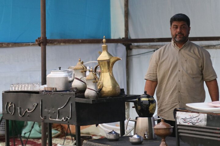 برپایی مواکب بوشهر جهت پذیرایی در مراسم جشن میلاد حضرت زهرا س