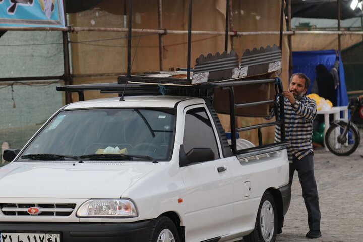 برپایی مواکب بوشهر جهت پذیرایی در مراسم جشن میلاد حضرت زهرا س