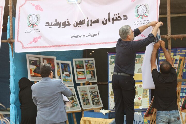 برپایی مواکب بوشهر جهت پذیرایی در مراسم جشن میلاد حضرت زهرا س