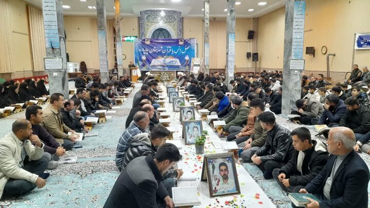 تصاویر/ محفل انس با قرآن در شهرستان چاپیاره