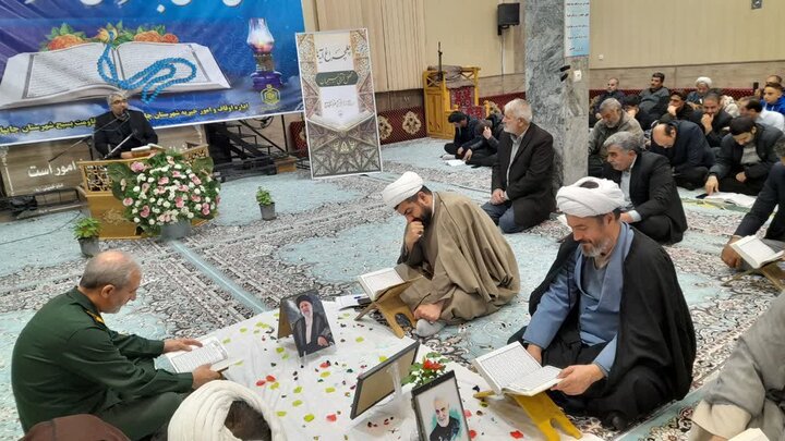 تصاویر/ محفل انس با قرآن در شهرستان چاپیاره