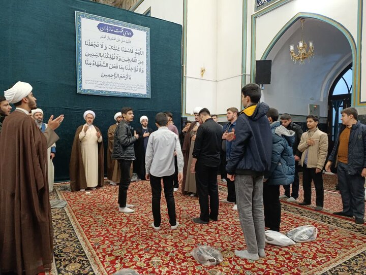 تصاویر/ اردوی زیارتی طلاب خوی به مشهد مقدس