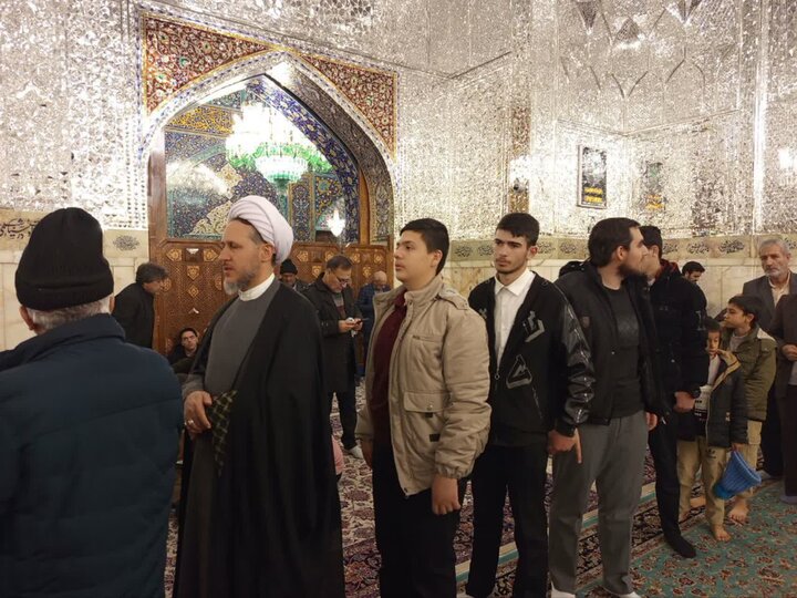 تصاویر/ اردوی زیارتی طلاب خوی به مشهد مقدس
