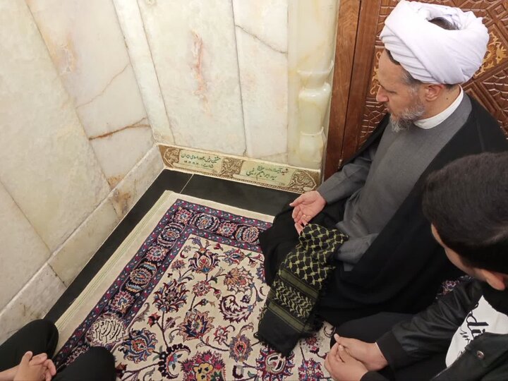 تصاویر/ اردوی زیارتی طلاب خوی به مشهد مقدس